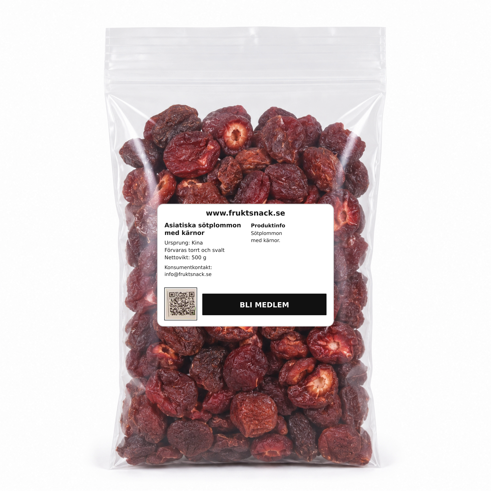 Plommon torkade med kärnor 2 asiatiska-sötplommon-med-kärnor-500g-fruktsnack-påse