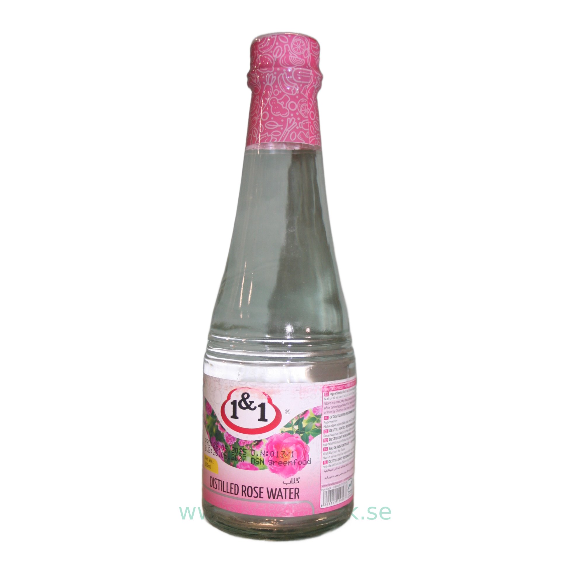 1&1 Rosenvatten 320 ml
گلاب 2 1&1 Rosenvatten 320 ml