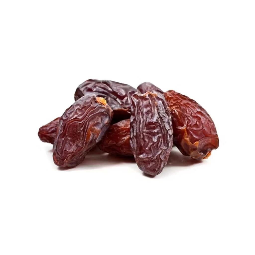 Nötter, torkad frukt, dadlar, snacks