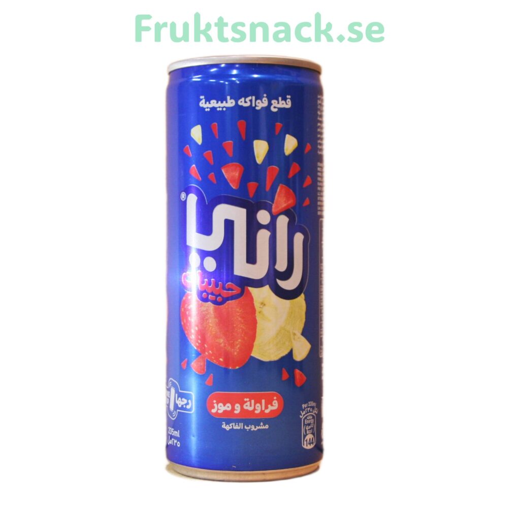 Rani Fruktdryck Jordgubb & Banan
