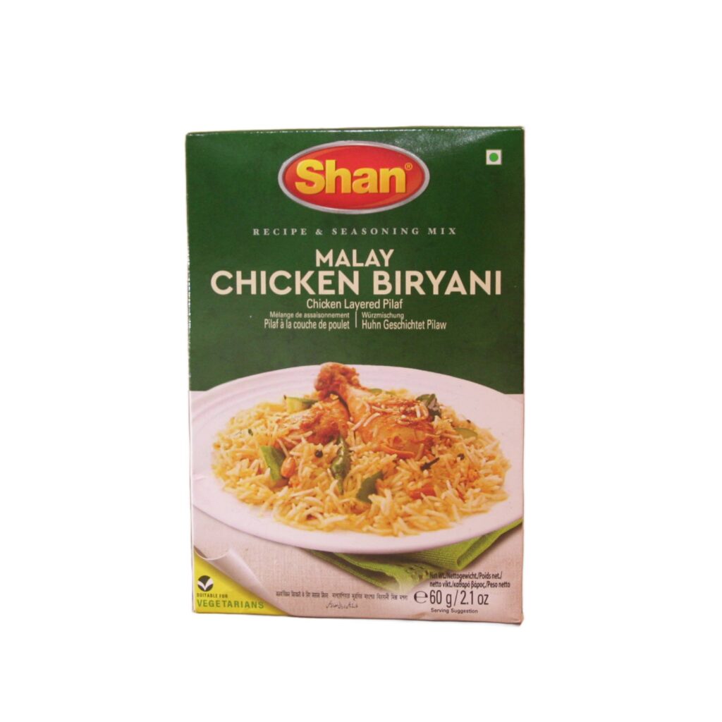 Beställa nötter online – så hittar du rätt nötter för varje tillfälle 3 Shan - Malay Chicken Biryani - 60g