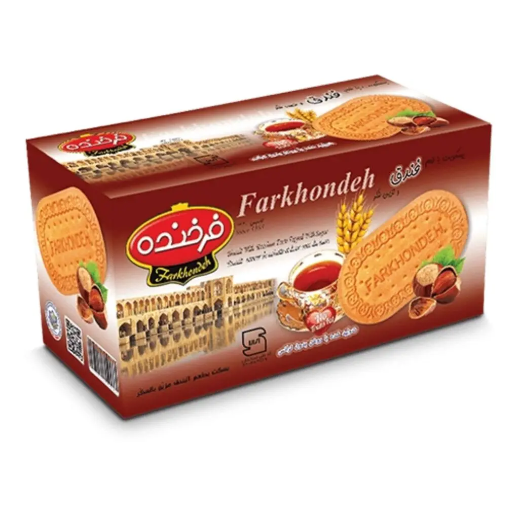 Farkhondeh-Kex Med Hasselnöt Smak