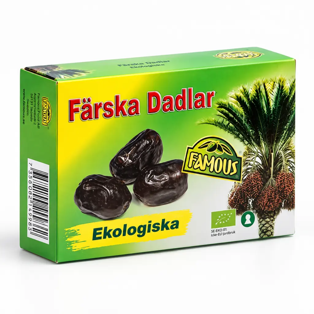 Färska Dadlar Ekologiska 400 g