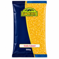 Gula linser Famous 900 g
