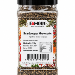 Svartpeppar Malen 110 g