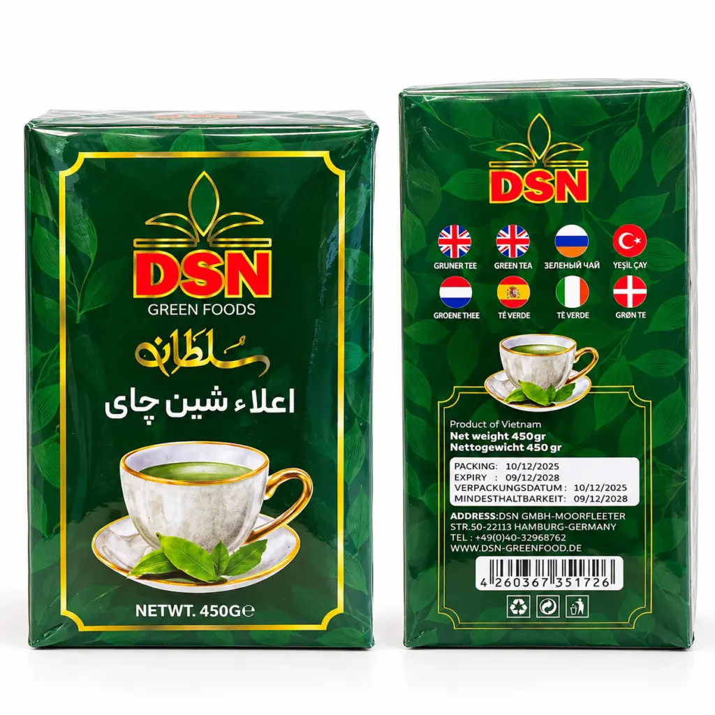 DSN Grönt Te – Lösvikt 450 g